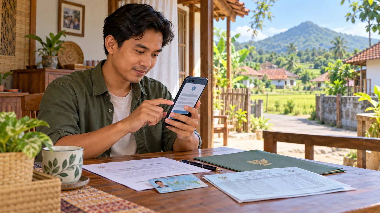 Cara Mengajukan Surat Online melalui Website Desa Dadakitan