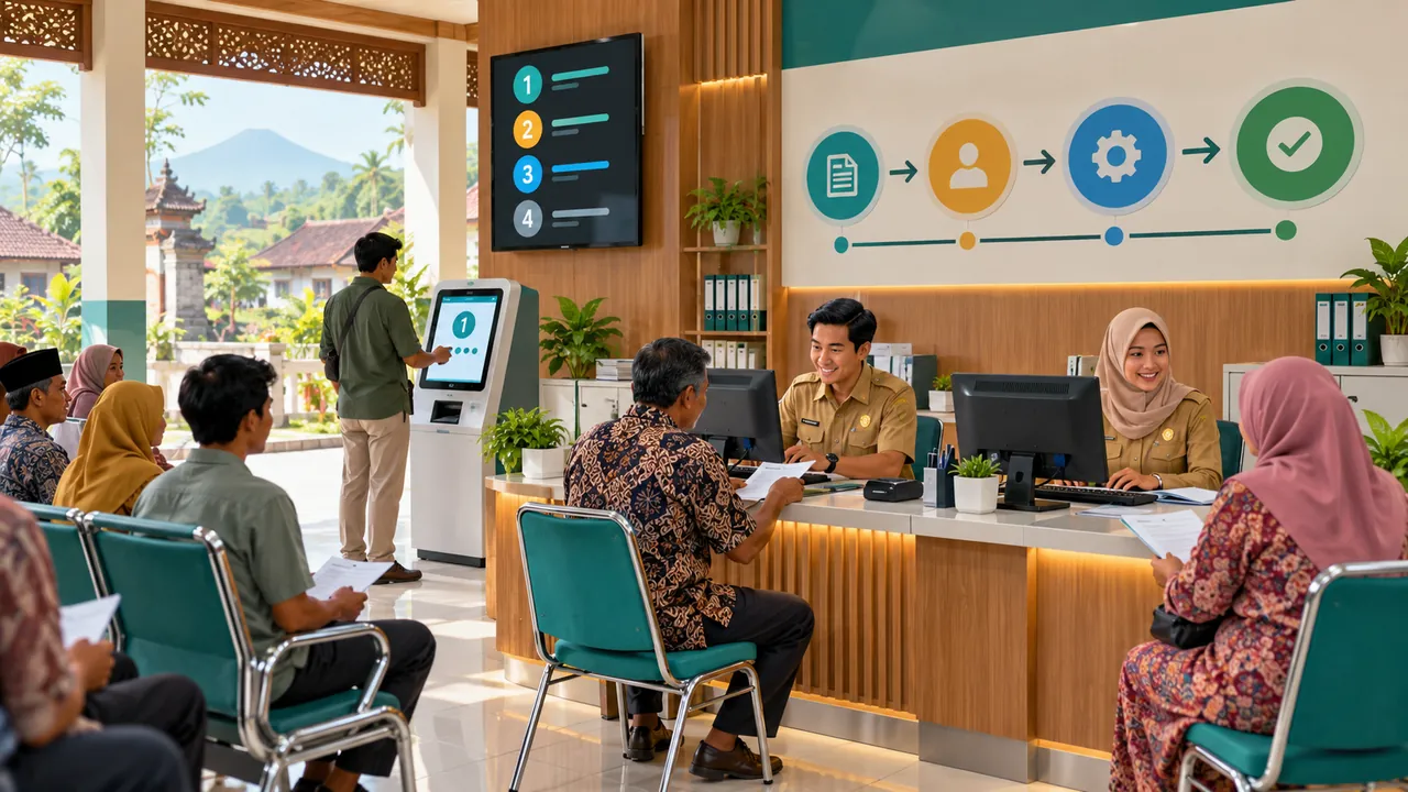 Perangkat Desa Dadakitan Melayani Warga Lebih Tertib secara Digital