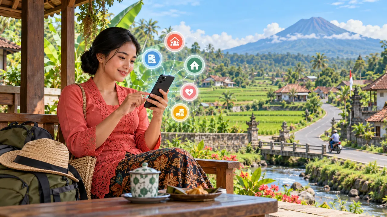 Akses Layanan Desa Dadakitan dari Telepon Genggam
