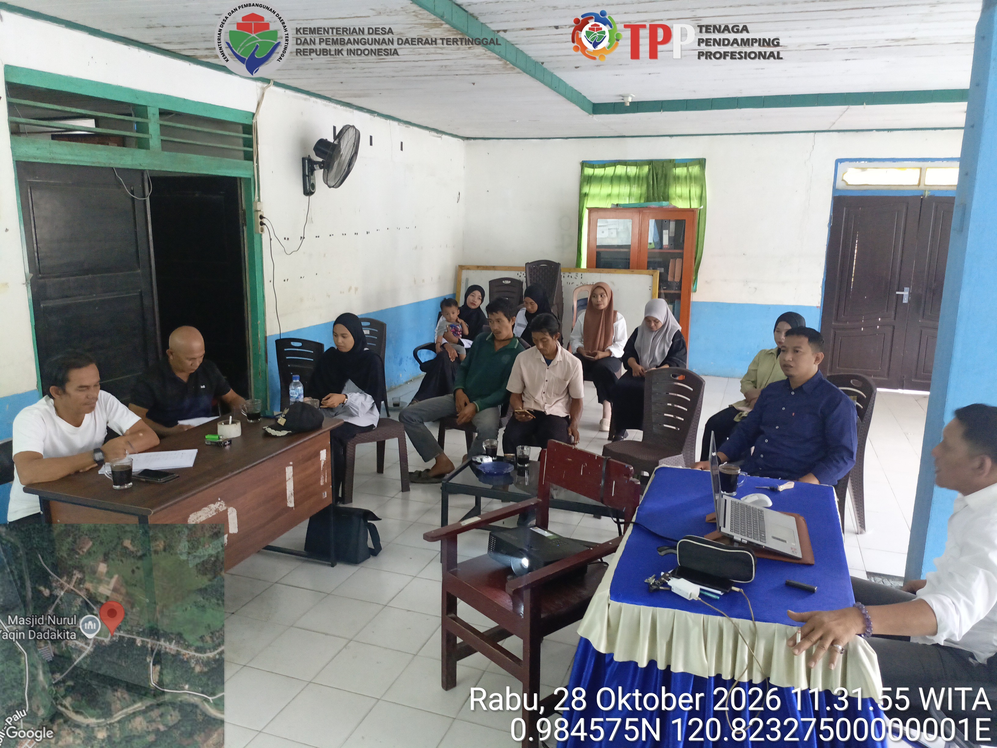TPP Kecamatan Baolan Fasilitasi Penyusunan RPJMDes Desa Dadakitan